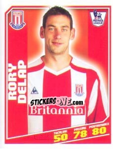 Sticker Rory Delap - Premier League Inglese 2008-2009 n. 367 - Topps