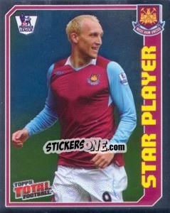 Figurina Dean Ashton (Star Player) - Premier League Inglese 2008-2009 - Topps