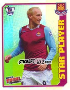 Sticker Dean Ashton (Star Player) - Premier League Inglese 2008-2009 n. 441R - Topps