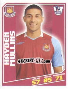 Sticker Hayden Mullins - Premier League Inglese 2008-2009 n. 451 - Topps
