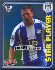 Sticker Amr Zaki (Star Player) - Premier League Inglese 2008-2009 n. 462 - Topps