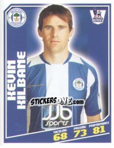 Sticker Kevin Kilbane - Premier League Inglese 2008-2009 - Topps