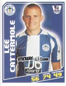 Cromo Lee Cattermole - Premier League Inglese 2008-2009 n. 471 - Topps