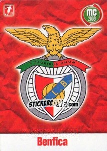 Sticker Benfica - Megacraques 2008-2009 n. 3 - Panini