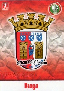 Sticker Braga - Megacraques 2008-2009 n. 4 - Panini