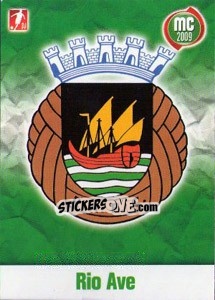 Sticker Rio Ave - Megacraques 2008-2009 - Panini