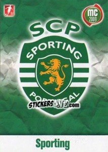 Sticker Sporting - Megacraques 2008-2009 n. 13 - Panini