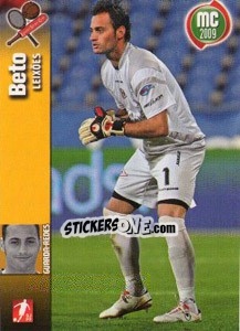 Sticker Beto - Megacraques 2008-2009 n. 19 - Panini