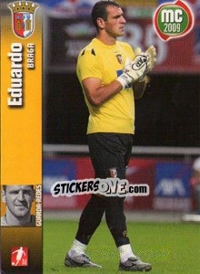 Cromo Eduardo - Megacraques 2008-2009 - Panini