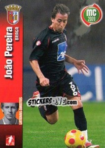 Sticker Joao Pereira - Megacraques 2008-2009 - Panini