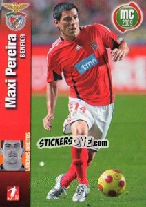 Figurina Maxi Pereira - Megacraques 2008-2009 - Panini