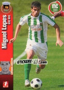 Figurina Miguel Lopes - Megacraques 2008-2009 - Panini