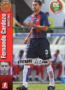 Sticker Fernando Cardozo - Megacraques 2008-2009 - Panini