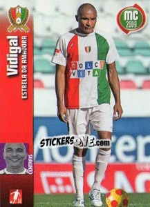 Sticker Vidigal - Megacraques 2008-2009 n. 45 - Panini