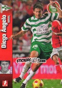 Sticker Diego Angelo - Megacraques 2008-2009 n. 47 - Panini