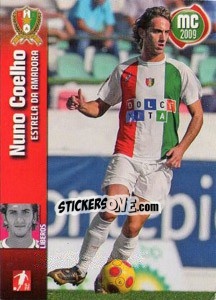 Figurina Nuno Coelho - Megacraques 2008-2009 n. 49 - Panini