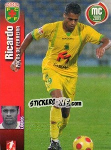 Sticker Ricardo - Megacraques 2008-2009 - Panini