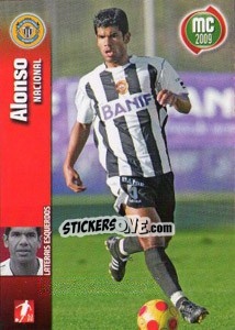 Figurina Alonso - Megacraques 2008-2009 - Panini