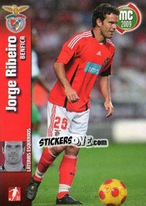 Figurina Jorge Ribeiro - Megacraques 2008-2009 - Panini