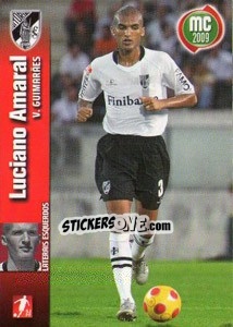 Figurina Luciano Amaral - Megacraques 2008-2009 - Panini