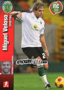 Sticker Miguel Veloso - Megacraques 2008-2009 n. 61 - Panini
