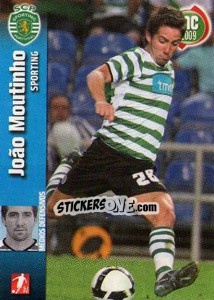 Sticker Joao Moutinho - Megacraques 2008-2009 - Panini