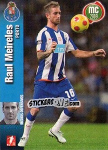 Sticker Raul Meireles - Megacraques 2008-2009 n. 69 - Panini