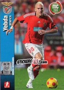 Sticker Yebda - Megacraques 2008-2009 n. 72 - Panini