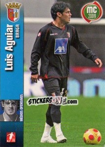 Sticker Luis Aguiar - Megacraques 2008-2009 n. 78 - Panini