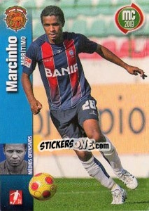 Sticker Marcinho - Megacraques 2008-2009 n. 79 - Panini