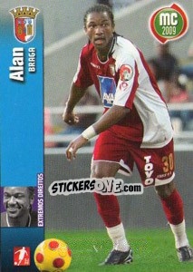 Figurina Alan - Megacraques 2008-2009 - Panini