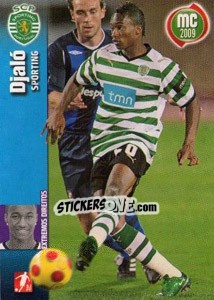 Figurina Djalo - Megacraques 2008-2009 - Panini