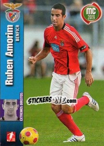 Sticker Ruben Amorim - Megacraques 2008-2009 - Panini