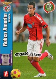 Sticker Ruben Amorim - Megacraques 2008-2009 n. 88 - Panini