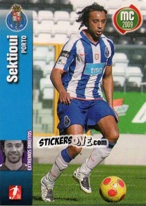 Sticker Sektioui - Megacraques 2008-2009 n. 89 - Panini