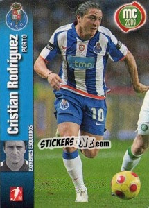 Sticker Cristian Rodriguez - Megacraques 2008-2009 n. 92 - Panini