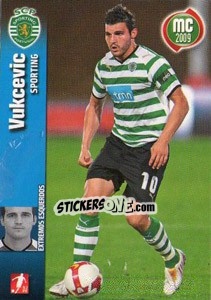 Figurina Vukcevic - Megacraques 2008-2009 - Panini