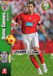 Sticker Nuno Gomes - Megacraques 2008-2009 n. 105 - Panini