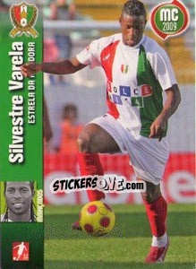 Figurina Silvestre Varela - Megacraques 2008-2009 - Panini