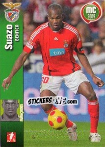 Sticker Suazo - Megacraques 2008-2009 n. 107 - Panini