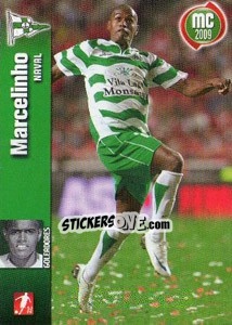 Sticker Marcelinho - Megacraques 2008-2009 - Panini