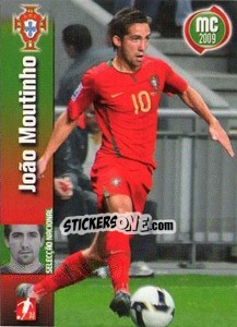 Sticker Joao Moutinho - Megacraques 2008-2009 n. 126 - Panini