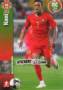 Sticker Nani - Megacraques 2008-2009 n. 130 - Panini