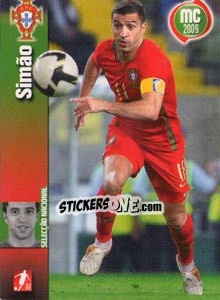 Sticker Simao - Megacraques 2008-2009 - Panini