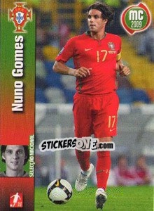 Cromo Nuno Gomes - Megacraques 2008-2009 n. 133 - Panini