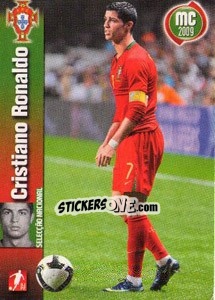 Sticker Cristiano Ronaldo - Megacraques 2008-2009 - Panini
