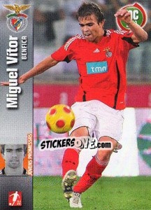 Sticker Miguel Vitor - Megacraques 2008-2009 - Panini