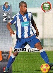 Figurina Pele - Megacraques 2008-2009 - Panini