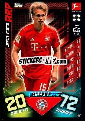 Sticker Jann-Fiete Arp