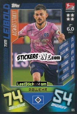 Figurina Tim Leibold - German Fussball Bundesliga 2019-2020. Match Attax Extra - Topps